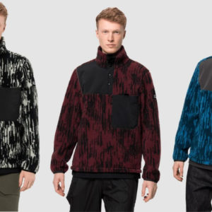 Jack Wolfskin Fleece-Pullover zu Bestpreisen 🔥 z.B. Fearless Snap Jaquard für 52,90€ (statt 79€)