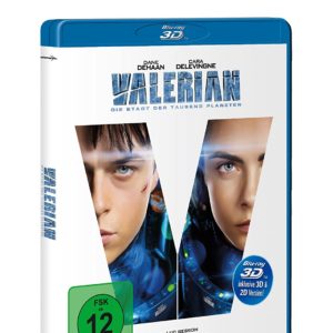 🍿 Valerian - Die Stadt der tausend Planeten als 3D Blu-ray (3D &amp; 2D Version) für 8,47€ (statt 14€)