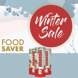 Winter Sale bei mymuesli bis zu 50% günstiger