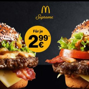 🍔 McDonalds - Grand Bacon TS oder Grand BBQ Cheese für je 2,99€