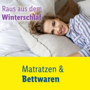 💤 Lidl 20% auf Matratzen &amp; Bettwaren (MBW 49€)