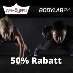 💪  Bodylab24 // Gymqueen: 50% Rabatt auf ausgewählte Artikel