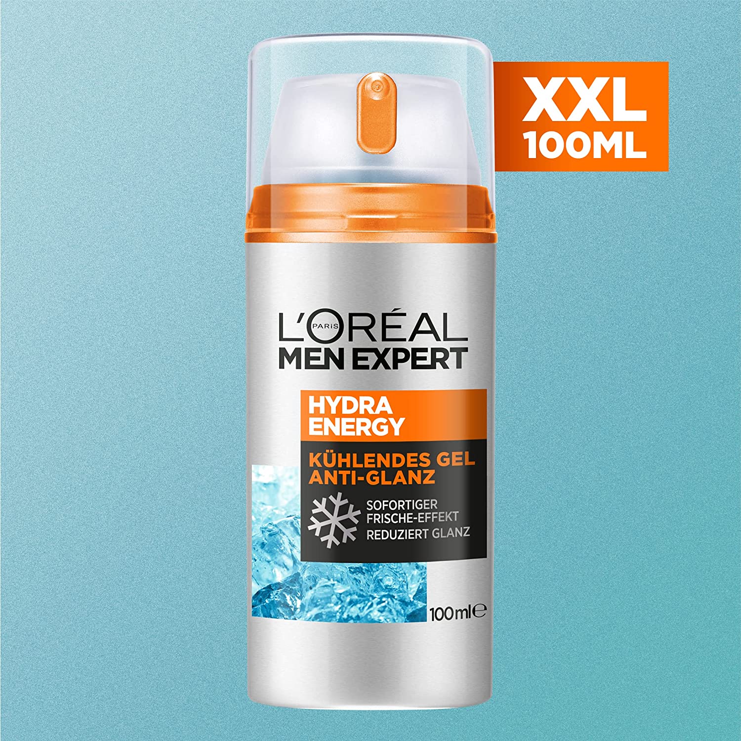 🚀 L'Oréal Men Expert Gesichtspflege Hydra Energy XXL (100 ml), kühlendes Gel für 8,94€