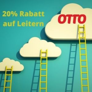 🪜 OTTO: 20% auf Leitern + GRATIS Versand - Stehleiter, Doppelleiter uvm.