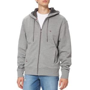 Tommy Hilfiger Herren Basic Fur Lined Sweatjacke für 54,99€ (statt 102€)