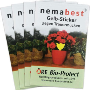 40 Gelb-Sticker gegen  Schadeninsekten (Amazon Prime)