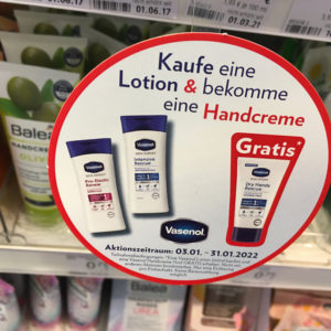 Vasenol Lotion kaufen - Handcreme gratis DM