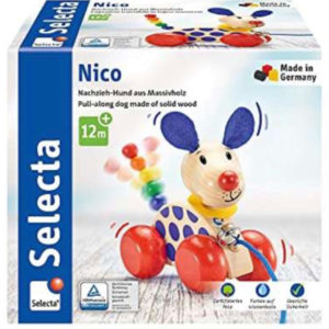 Selecta  Nico, Nachziehspielzeug für kleine Kinder ( Amazon Prime)