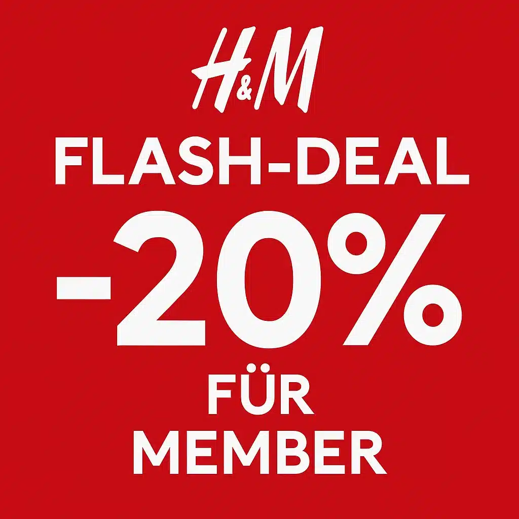 Thumbnail H&amp;M 20% Rabatt für Member