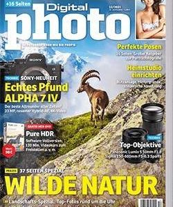 GRATIS *12 Ausgaben* der Zeitschrift *DigitalPHOTO* kostenlos downloaden (Jahresarchiv 2021)