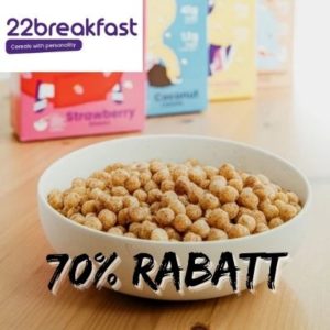 70% Rabatt auf Frühstücks-Cerealien - Ohne Zuckerzusatz | 44% weniger Kohlenhydrate | High Protein