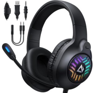 Aukey RGB Gaming-Headset für 19,78€ (statt 40€) - Modell: GH-X1