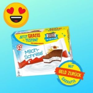 😍 GRATIS: 10er Pack Milchschnitte kostenlos testen (Aktionspackung) vom 07.02. - 15.04.2022