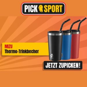 🥤 PickSport: MIZU Trinkbecher für 5,99€ zzgl. Versand