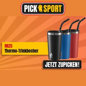 🥤 PickSport: MIZU Trinkbecher für 5,99€ zzgl. Versand