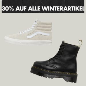 ONYGO: 30% Rabatt auf alle Winterartikel - Dr. Martens zu Bestpreisen