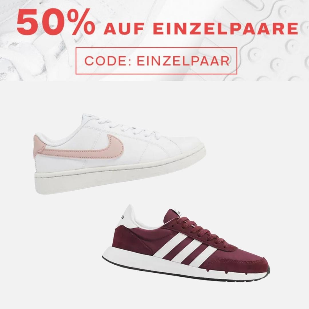 🔥 Deichmann: 50% Rabatt auf Einzelpaare