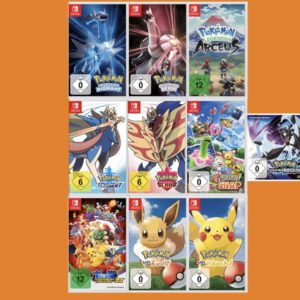 ⛔️ Nintendo Pokémon: Kaufe 3 Spiele und zahle nur 2