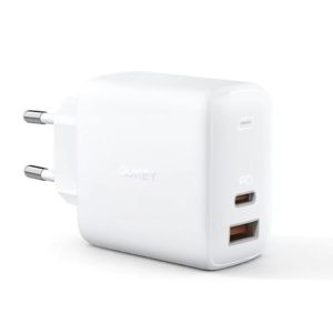 ⚡️ Aukey PA-B3 OMNIA Mix 65W Dual-Port PD Charger mit 2 Ports für 19,87€ (statt 39€)