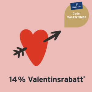 Valentinsrabatt bei Tchibo