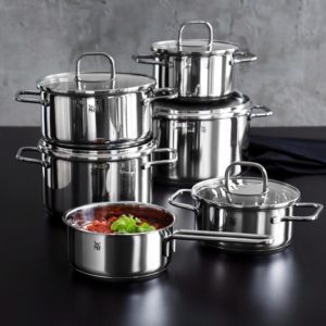 🍲 11-teiliges WMF Topfset Inspiration aus Edelstahl 10/18 für 101,99€ (statt 140€)