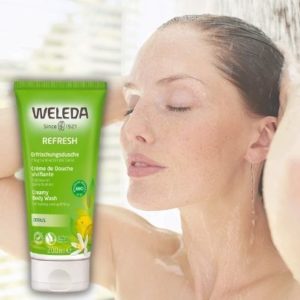 🍋 Weleda Bio Aroma Shower Refresh Duschgel (200 ml) für 2,45€ (statt 6€)