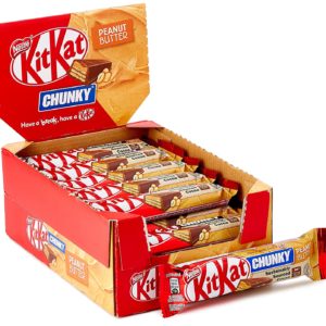 🍫 24er Pack KitKat Chunky Peanut Butter-Riegel für 9,49€! 👉 nur 40 Cent pro Riegel