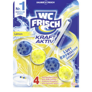 🚽 Nur 1,12€ pro Stück! 🤑 10er Pack WC Frisch Kraft Aktiv Lemon Duftspüler für 11,19€ (statt 17€)