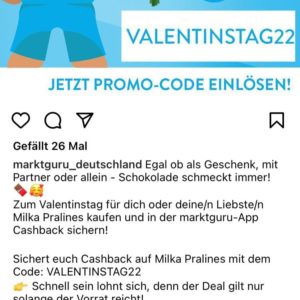 Marktguru Milka Pralinen