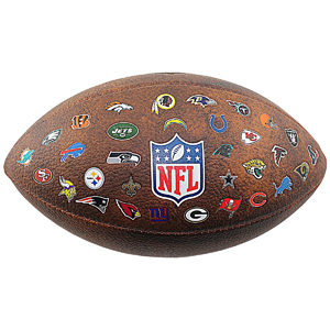 🏈 Wilson NFL Throwback 32 Team Logo Football für 16,30€ (statt 27€)