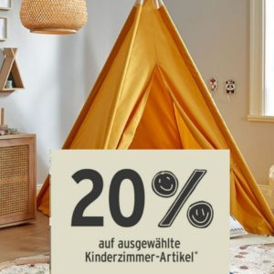 🐼 20% auf Kinderzimmerartikel bei Ernsting's Family