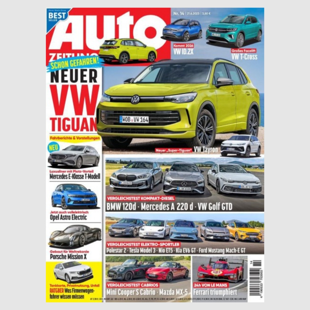 Thumbnail 🚗 Jahresabo Auto Zeitung für 106,80€ + bis zu 100€ Prämie – verschiedene Prämien