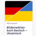 Bilderwörterbich deutsch ukrainisch