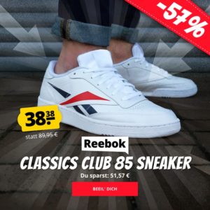 😍 Reebok Classics Club C 85 MU für 42,33€ (statt 89€)