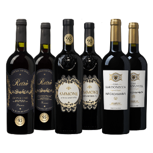 🤩 Weinpaket Primitivo &amp; Negroamaro für 39,99€ - 6 Flaschen italienischer Wein