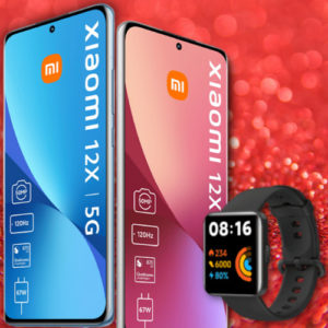 *NEU!* 🤙 Xiaomi 12X 5G für 49€ + GRATIS: Redmi Watch 2 Lite + 10GB LTE Vodafone Allnet für 24,99€/Monat (auch im Telekom-Netz) - md green / Saturn