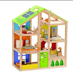 Hape Vier-Jahreszeiten Puppenhaus aus Holz ( Amazon)