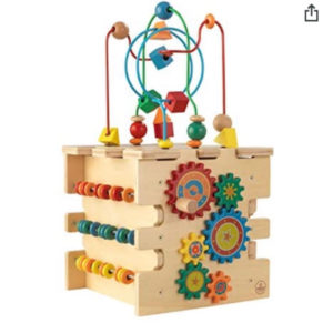 KidKraft  Deluxe Aktivitätswürfel aus Holz – Perlenlabyrinth ( Amazon)