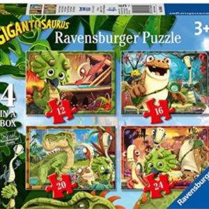 Ravensburger Gigantosaurus-  Puzzle Box (12, 16, 20  ,24 Teile)[Anazon Prime]