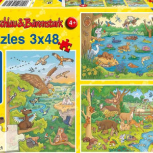 Schmidt Spiele 56413 Mauseschlau und Bärenstrak, Reise in die Natur ( Amazon Prime)