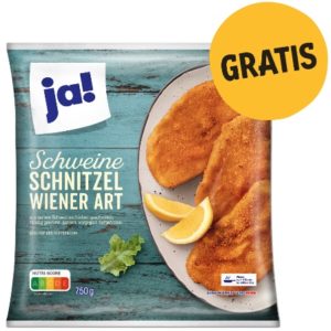 Letzter Tag: GRATIS 750g Schnitzel! 🎁 REWE App täglich ein gratis ja! Produkt (ab 10€ MEW)