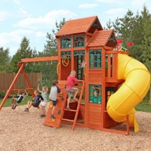 Kidkraft Canyon Ridge Holz Klettergerüst/ Schaukelset für 1.673,99€ (statt 2.180€) *Bestpreis*