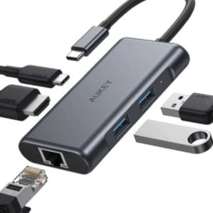 AUKEY 5-in-1 USB-C-Hub für 23,69€ (statt 45€)
