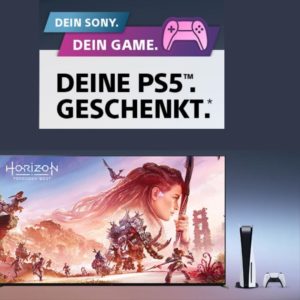 Endet! 🔥🎮📺 PS5 beim Kauf von Sony Bravia XR geschenkt
