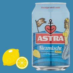 ⚓🍋🍺 24x Dosen Astra Kiezmische / Radler für 11,21€ zzgl. Pfand (statt 23,76€)