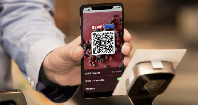 Rewe App im Laden nutzen