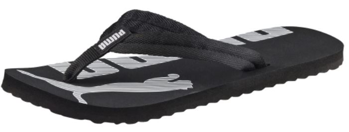 Puma Unisex Epic Flip V2 Sandalen in Black White