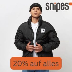 Snipes: 20% auf (fast) Alles - inklusive Sale !