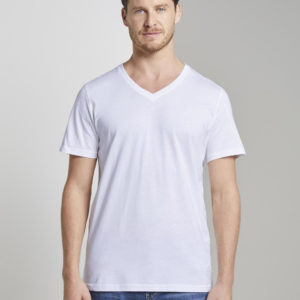 👕 2er Pack TOM TAILOR Herren T-Shirt in schwarz ab 9,90€ (statt 15€) oder weiß für 10,08€ (statt 16€)