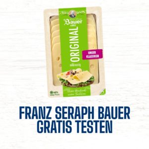 Verlängert | Franz Seraph Bauer Käse Gratis Testen *nur in Bayern zu finden*